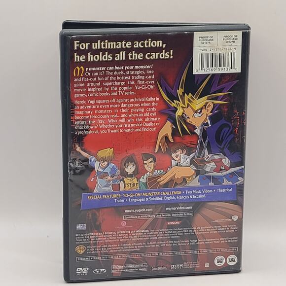 Yu-Gi-Oh! The Movie 2004 DVD Very Good - Picture 2 of 3